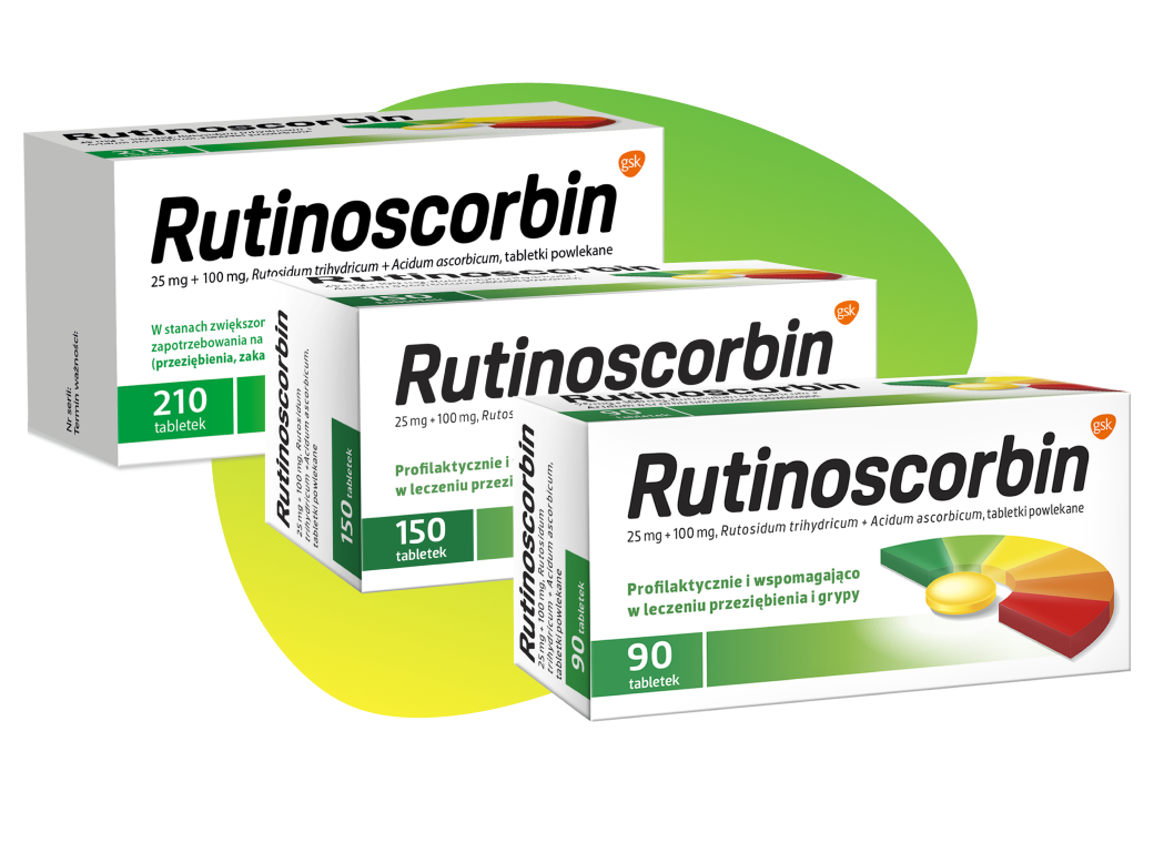 Rutinoscorbin dostępny w różnych wielkościach opakowań