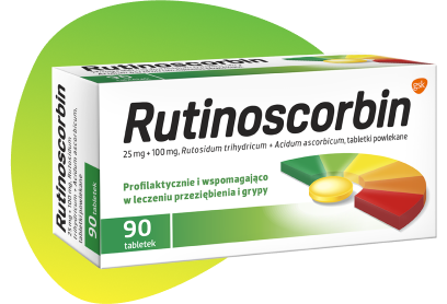 Opakowanie Rutinoscorbin 90 tabletek