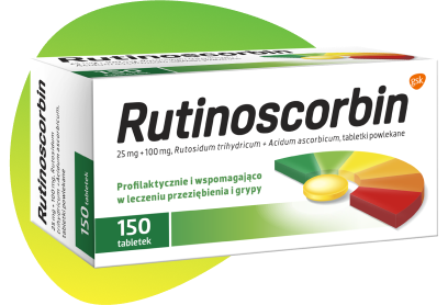 Opakowanie Rutinoscorbin 150 tabletek
